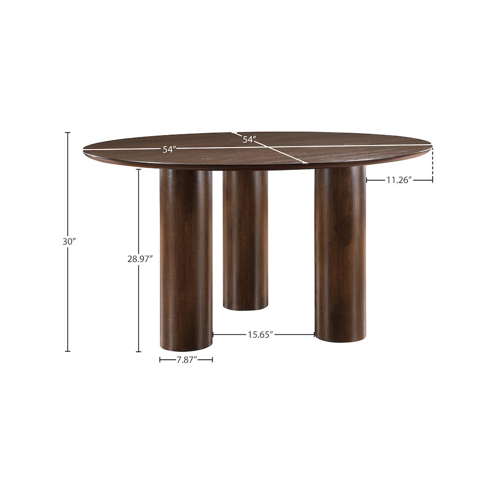 Colosseum Brown Dining Table