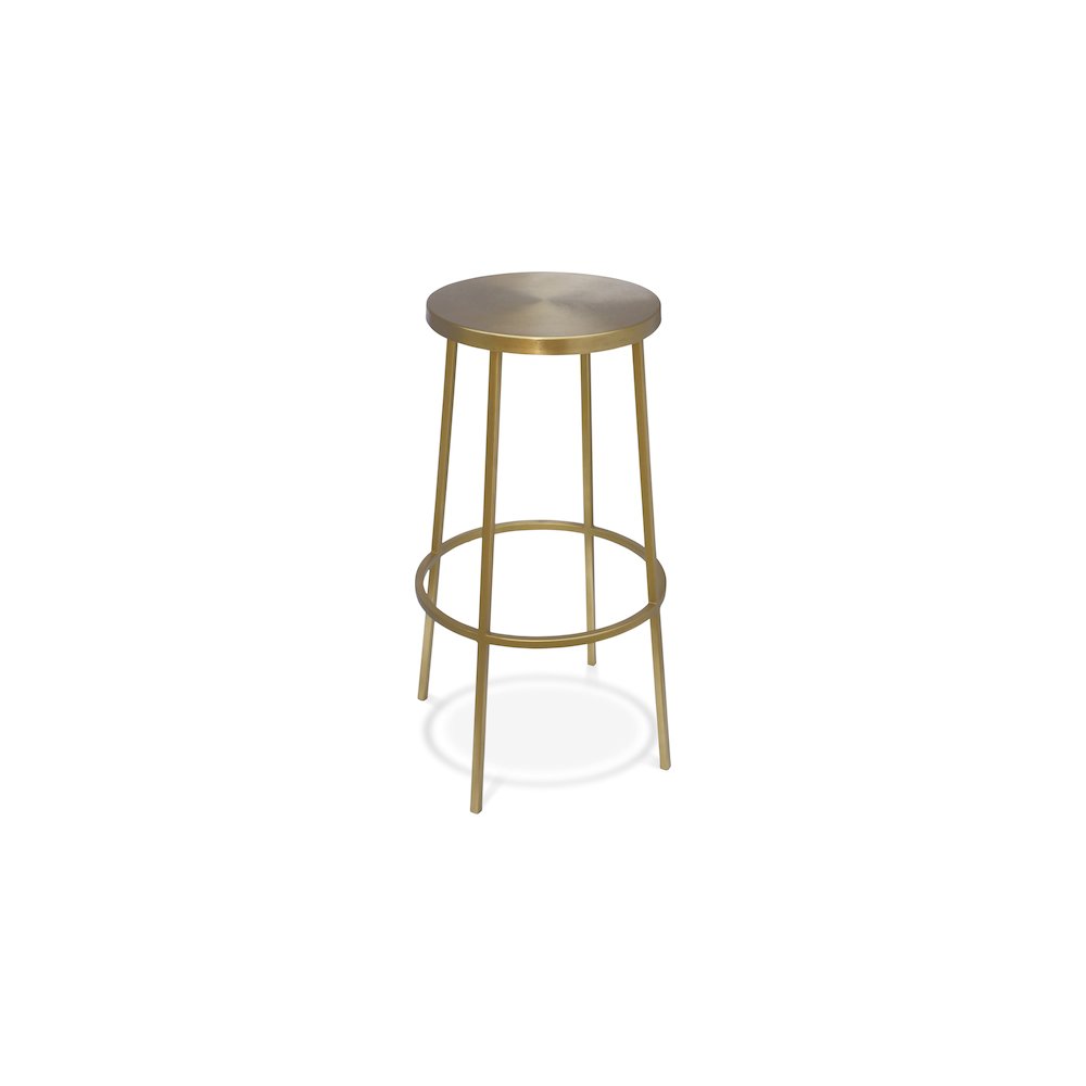 Tyson Gold Iron Bar Stool