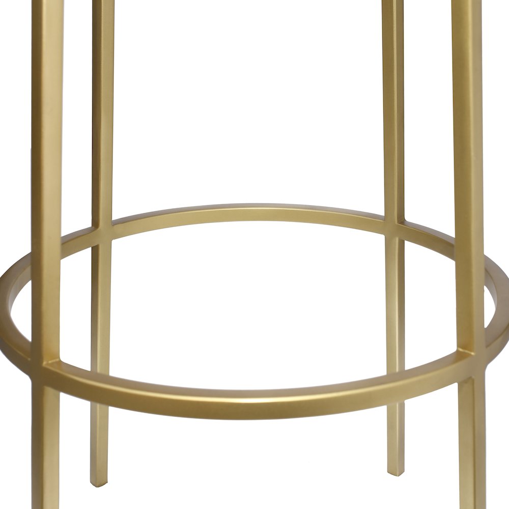 Tyson Gold Iron Bar Stool