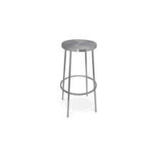 Tyson Silver Iron Bar Stool