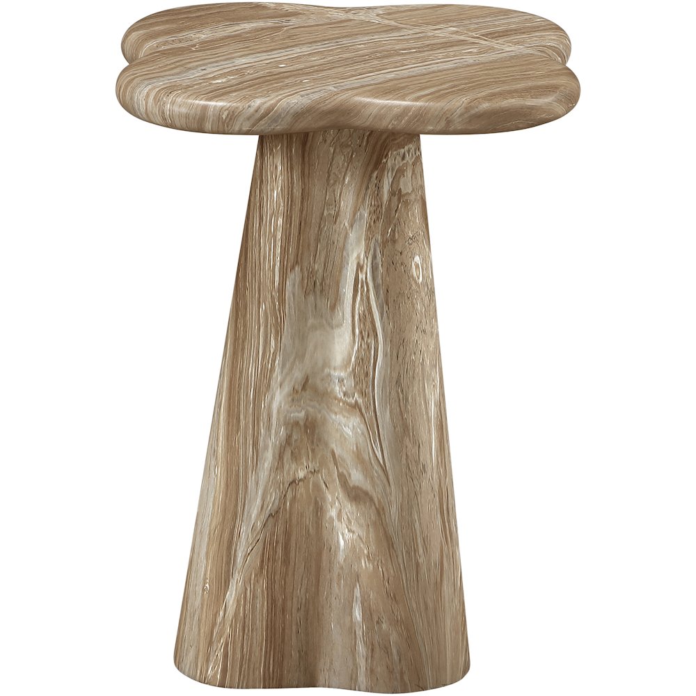 Nola Beige Concrete Indoor/Outdoor End Table