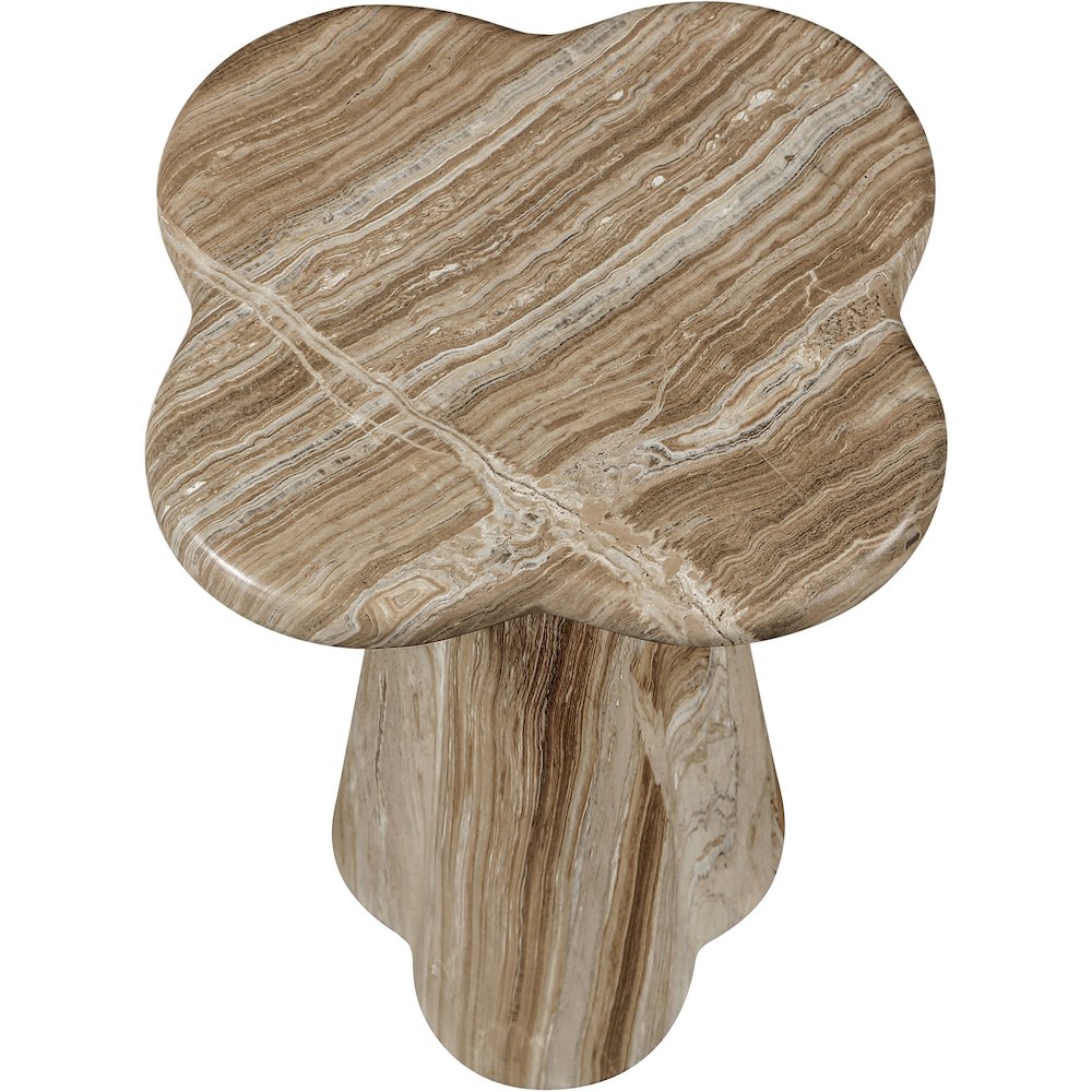 Nola Beige Concrete Indoor/Outdoor End Table