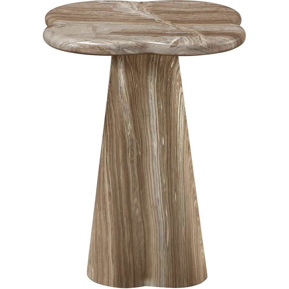 Nola Beige Concrete Indoor/Outdoor End Table