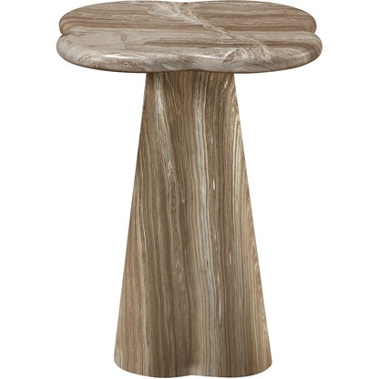 Nola Beige Concrete Indoor/Outdoor End Table