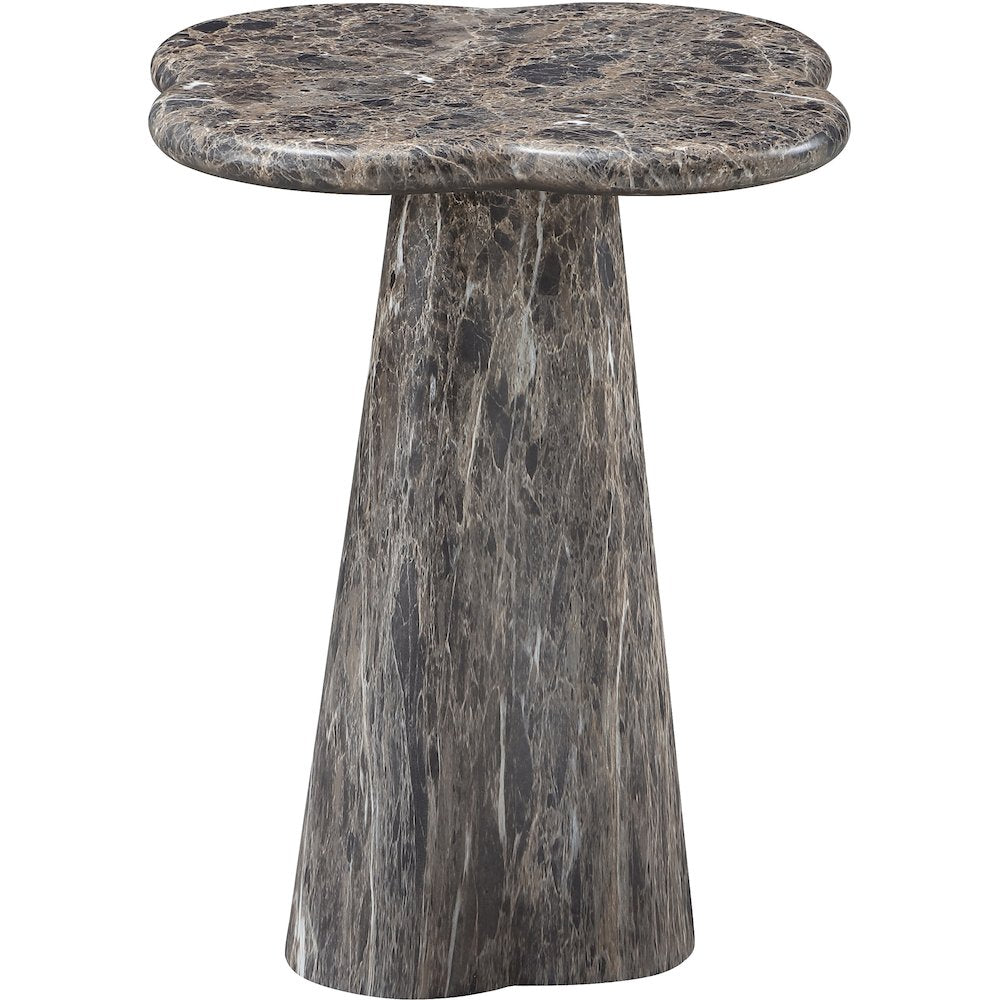 Nola Brown Concrete Indoor/Outdoor End Table