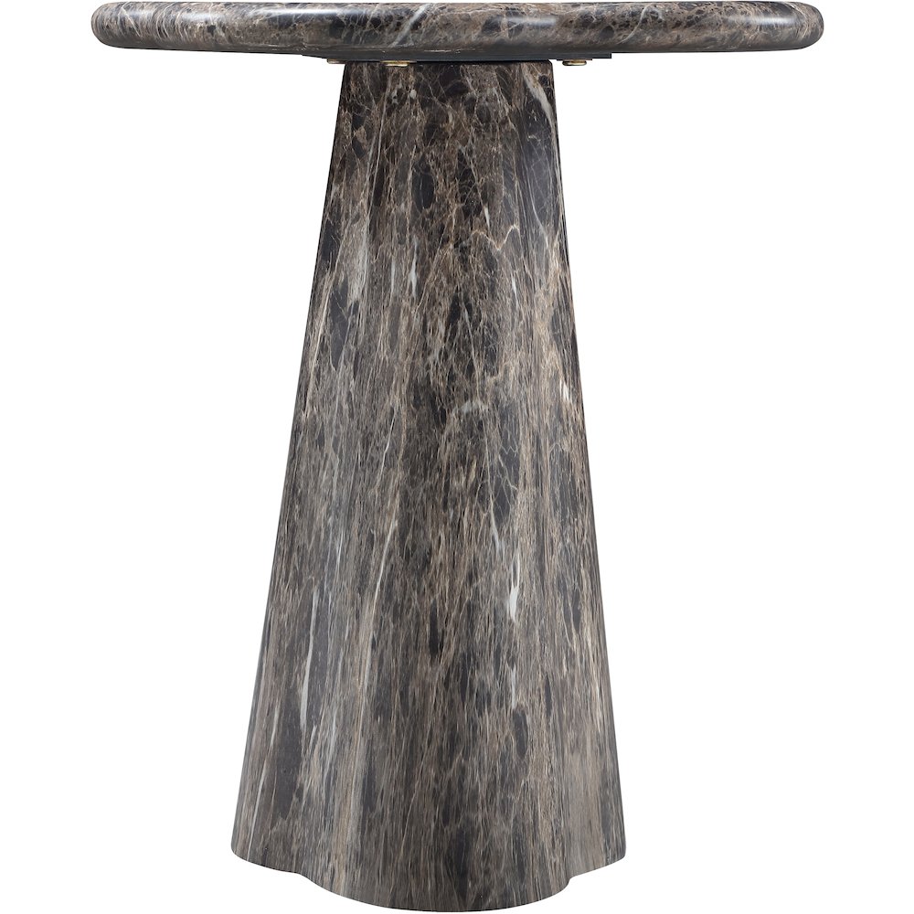 Nola Brown Concrete Indoor/Outdoor End Table