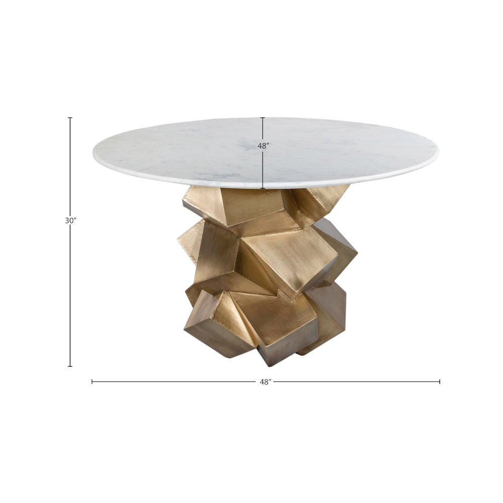 Walker White Dining Table