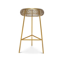 Tuscany Gold Metal Counter Stool