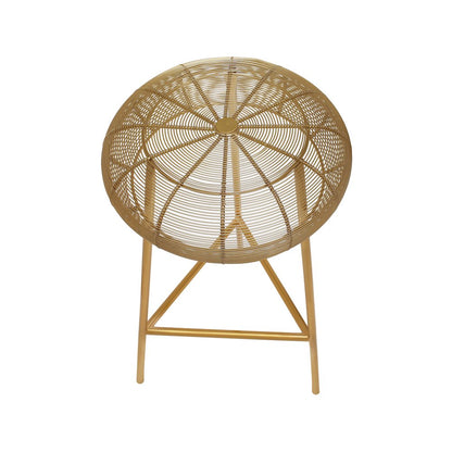 Tuscany Gold Metal Counter Stool