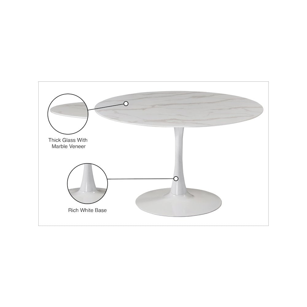 Holly White Dining Table