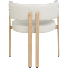 Gideon Cream Vegan Leather Dining Chair, Set of 2