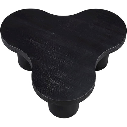 Cove Black Oak Veneer And Solid Wood Coffee Table