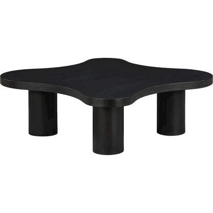 Cove Black Oak Veneer And Solid Wood Coffee Table