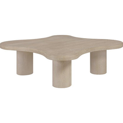 Cove Natural Oak Veneer And Solid Wood Coffee Table