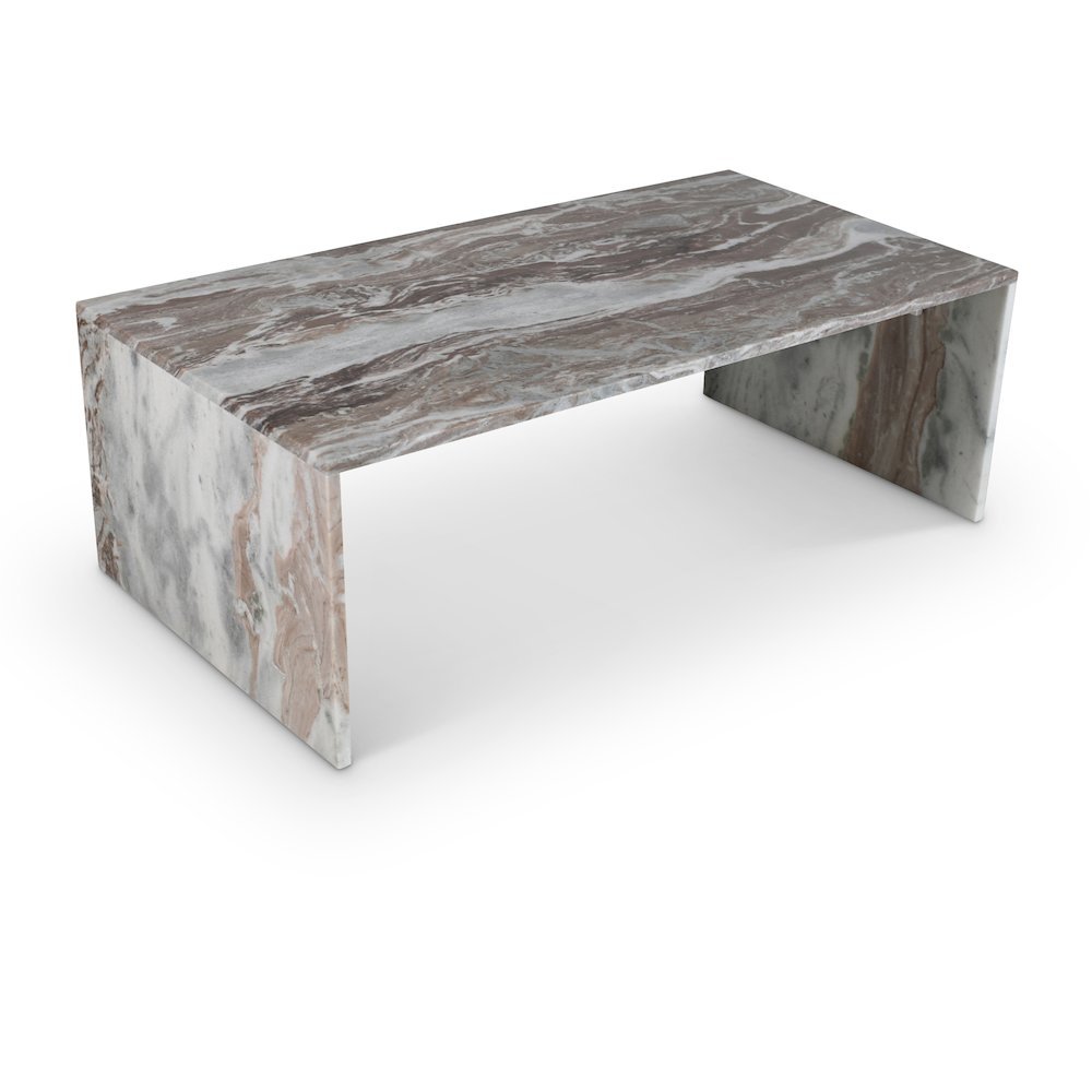 Vernazza Brown Marble Coffee Table