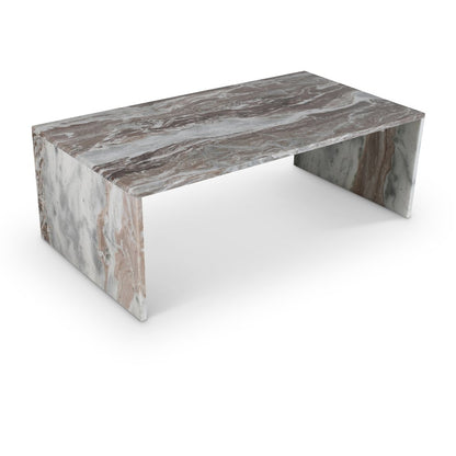 Vernazza Brown Marble Coffee Table