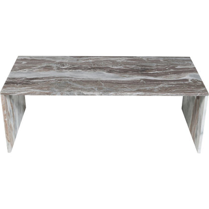 Vernazza Brown Marble Coffee Table