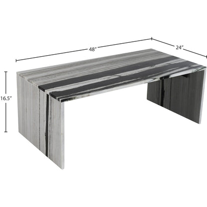 Vernazza Panda Marble Coffee Table