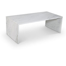 Vernazza White Marble Coffee Table