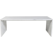 Vernazza White Marble Coffee Table