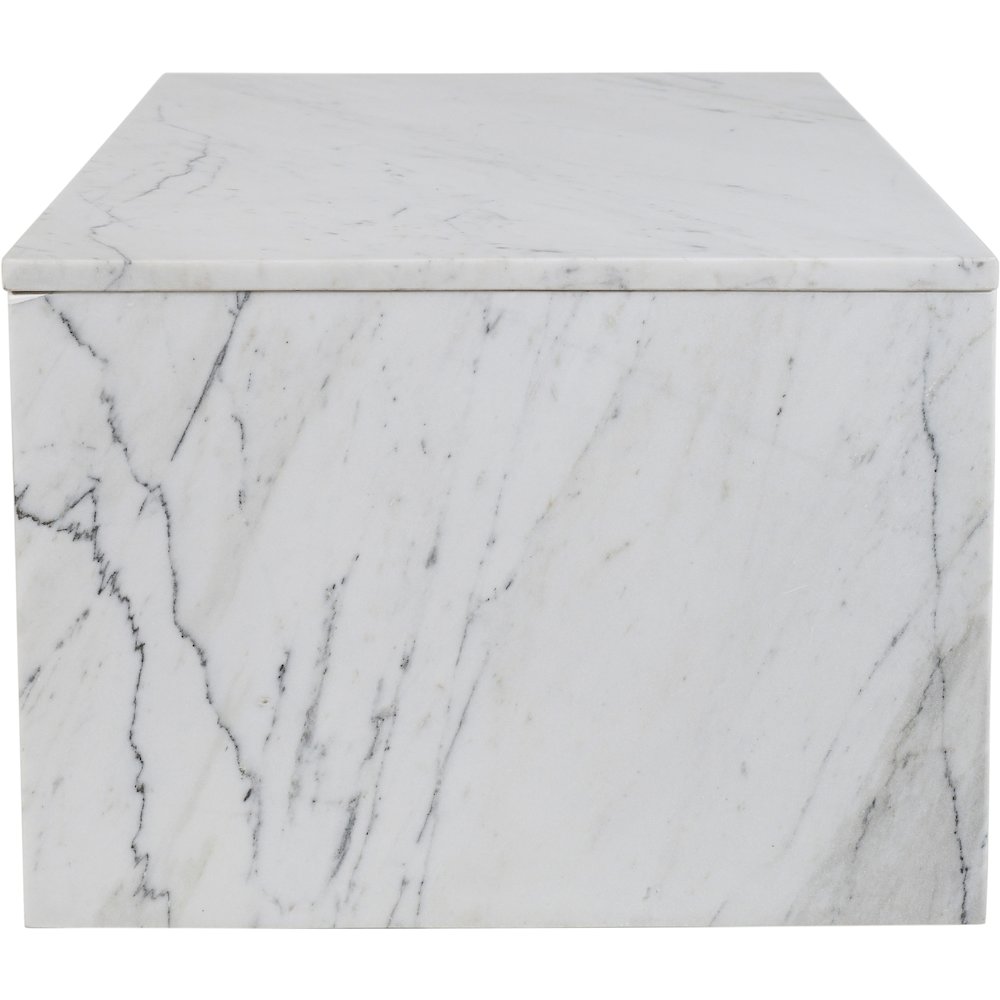 Vernazza White Marble Coffee Table