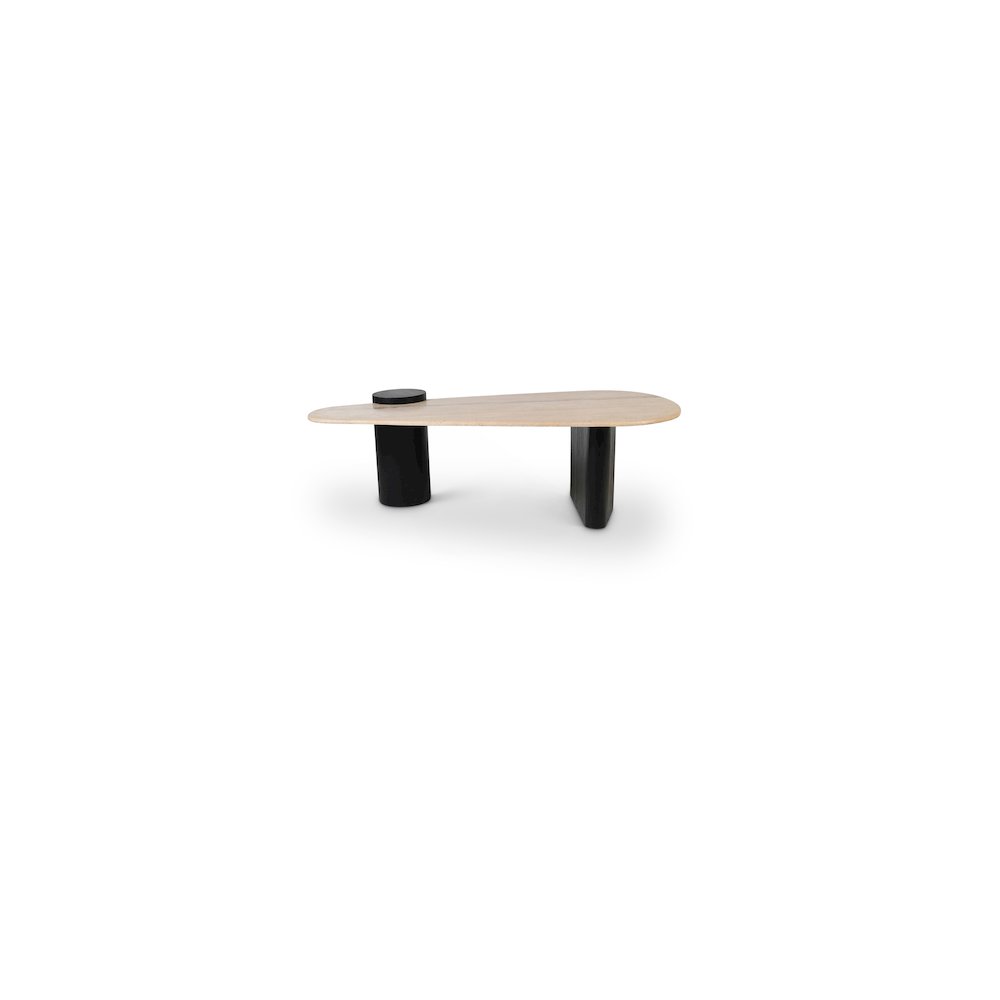 Taverna Natural / Black Coffee Table