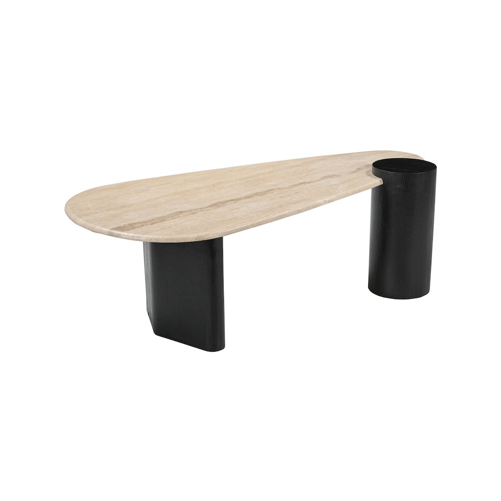 Taverna Natural / Black Coffee Table