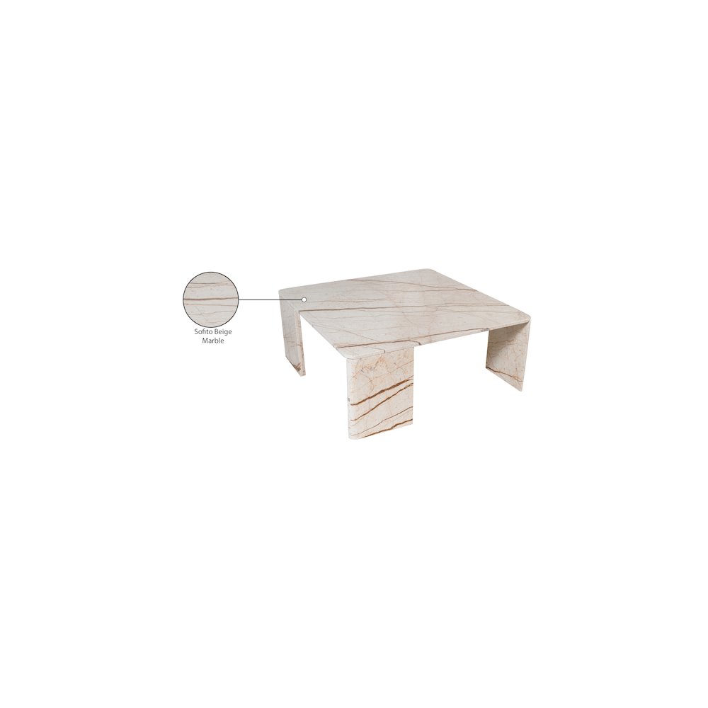 Livorno Beige / Light Grey Coffee Table