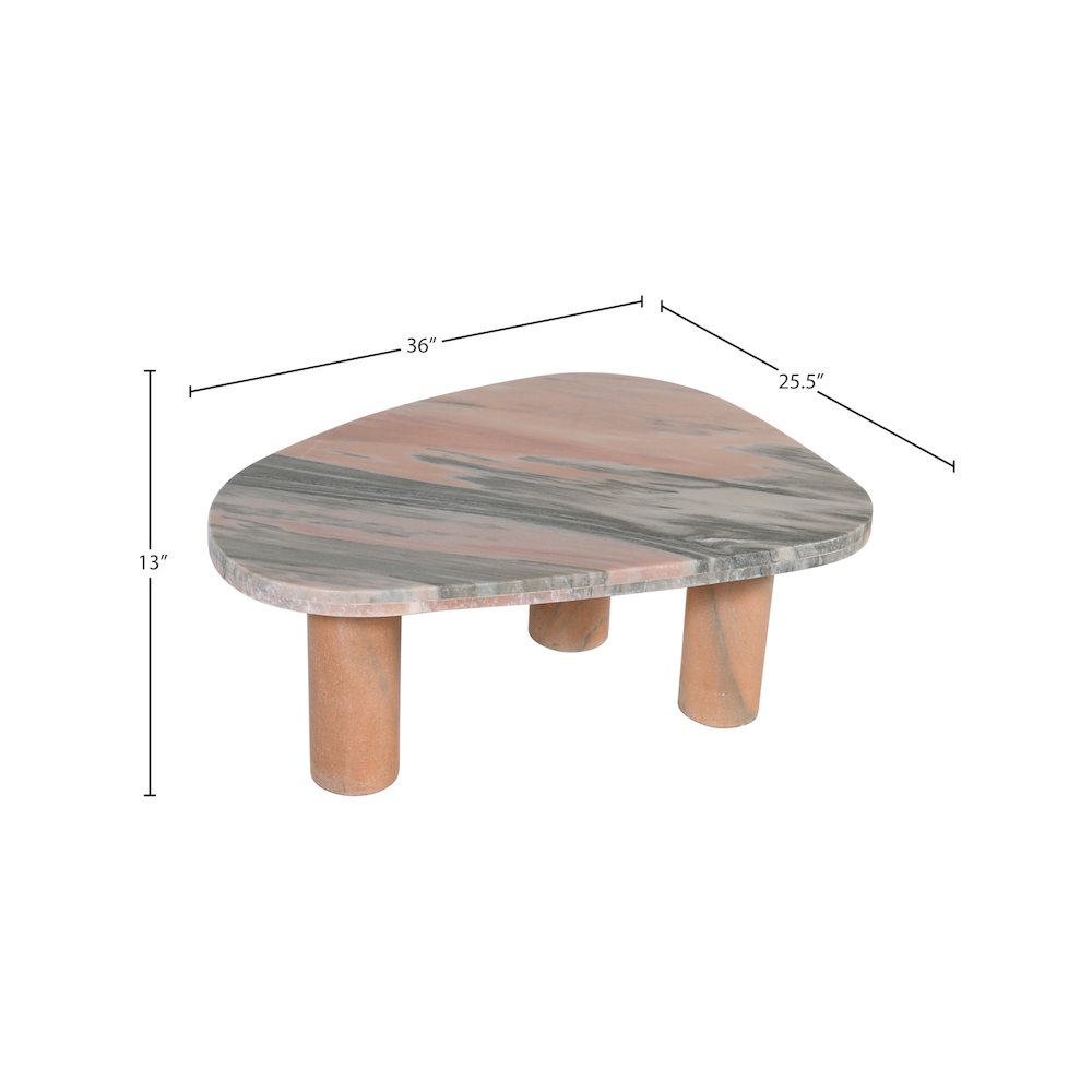Messina Pink Coffee Table