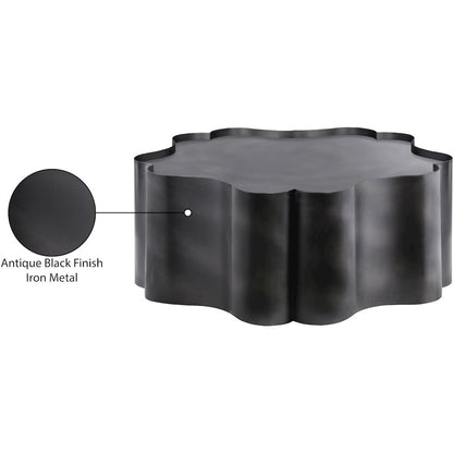 Eloise Black Iron Coffee Table