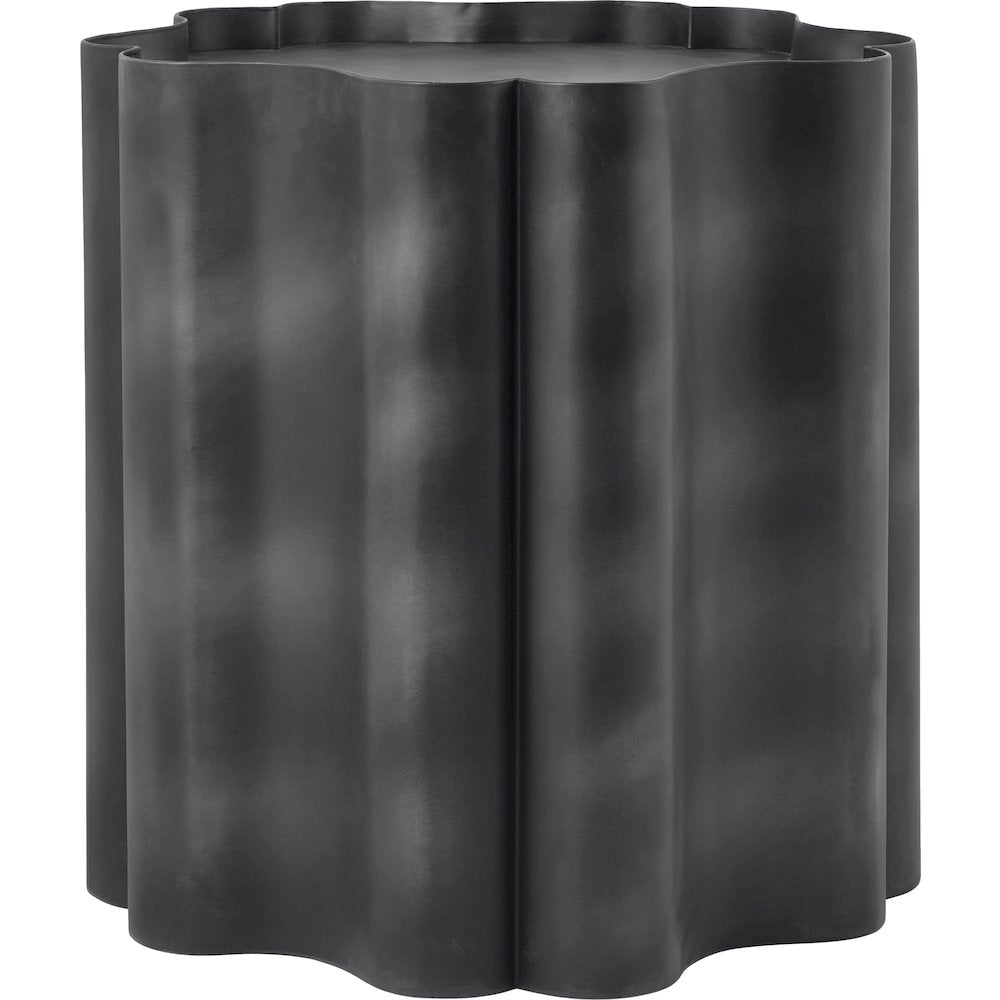Eloise Black Iron End Table