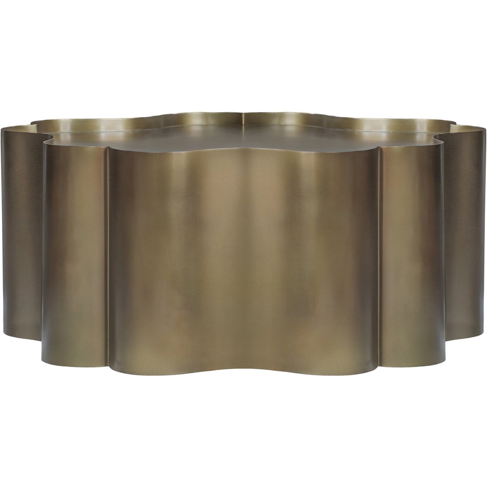 Eloise Brass Iron Coffee Table