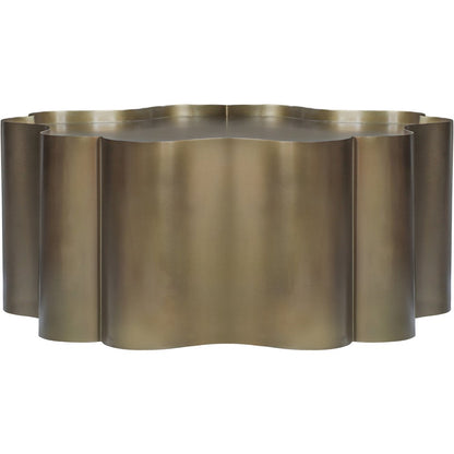 Eloise Brass Iron Coffee Table