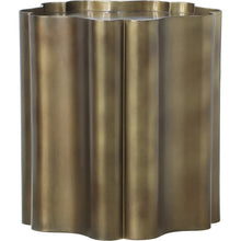 Eloise Brass Iron End Table