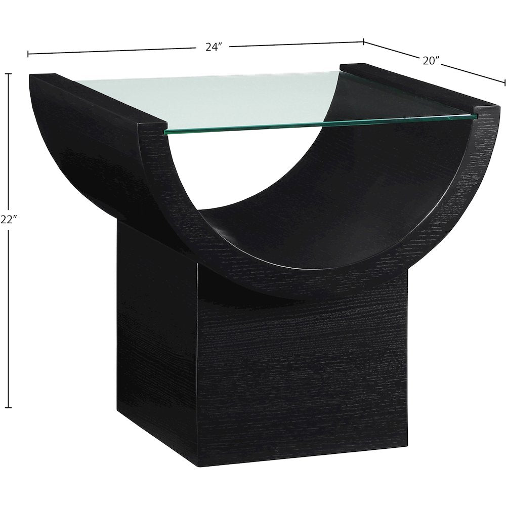 Beverwil Black End Table