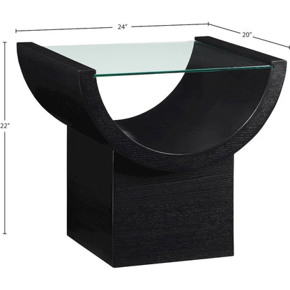 Beverwil Black End Table