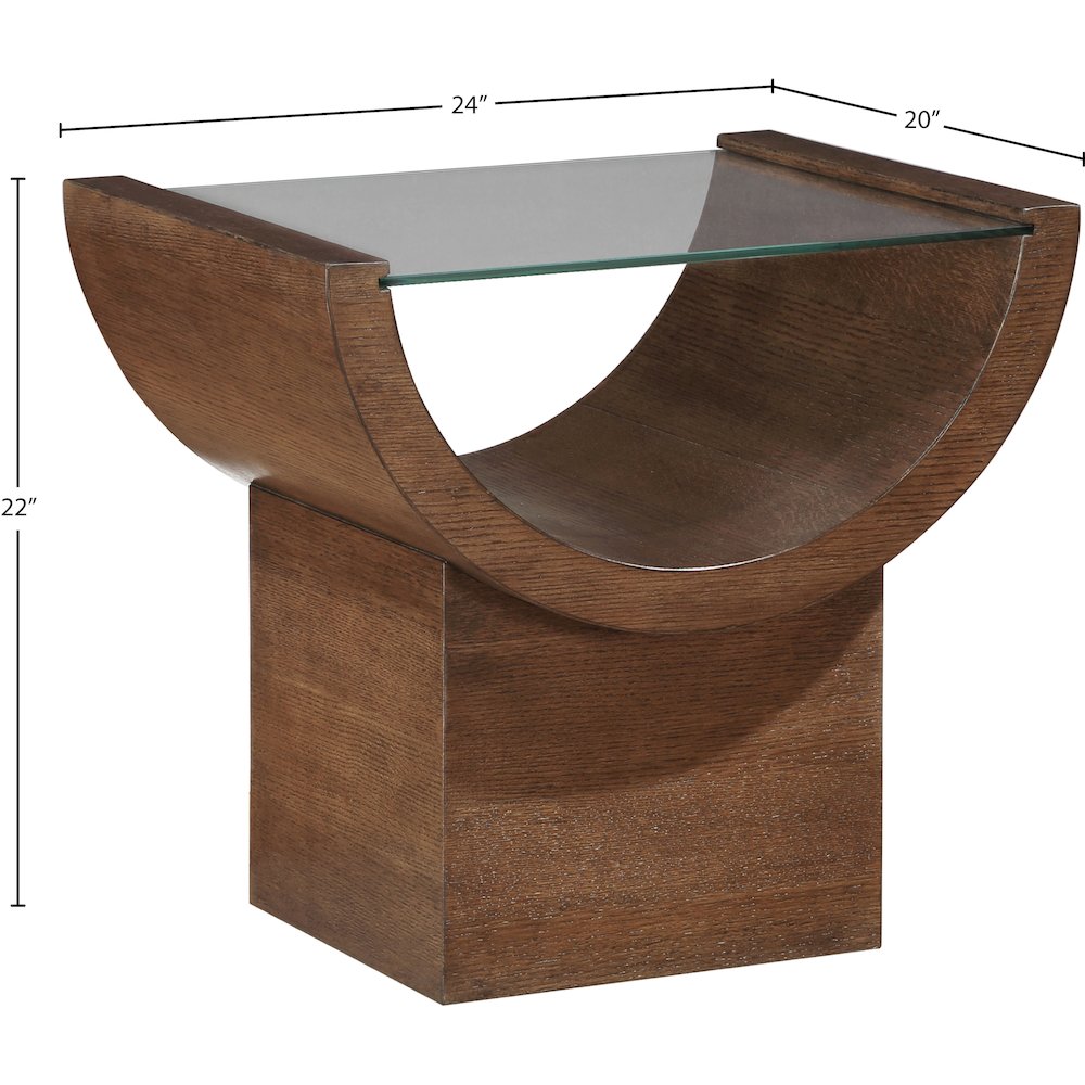Beverwil Brown End Table