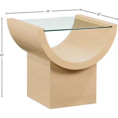 Beverwil Natural Oak End Table