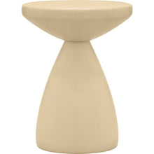 Anika Beige Iron End Table