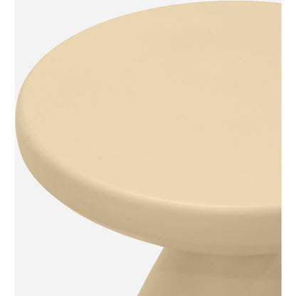Anika Beige Iron End Table