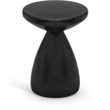 Anika Black Iron End Table