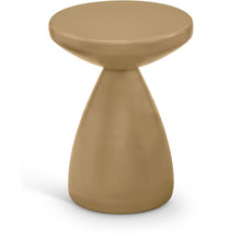 Anika Brown Iron End Table