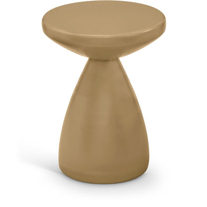 Anika Brown Iron End Table