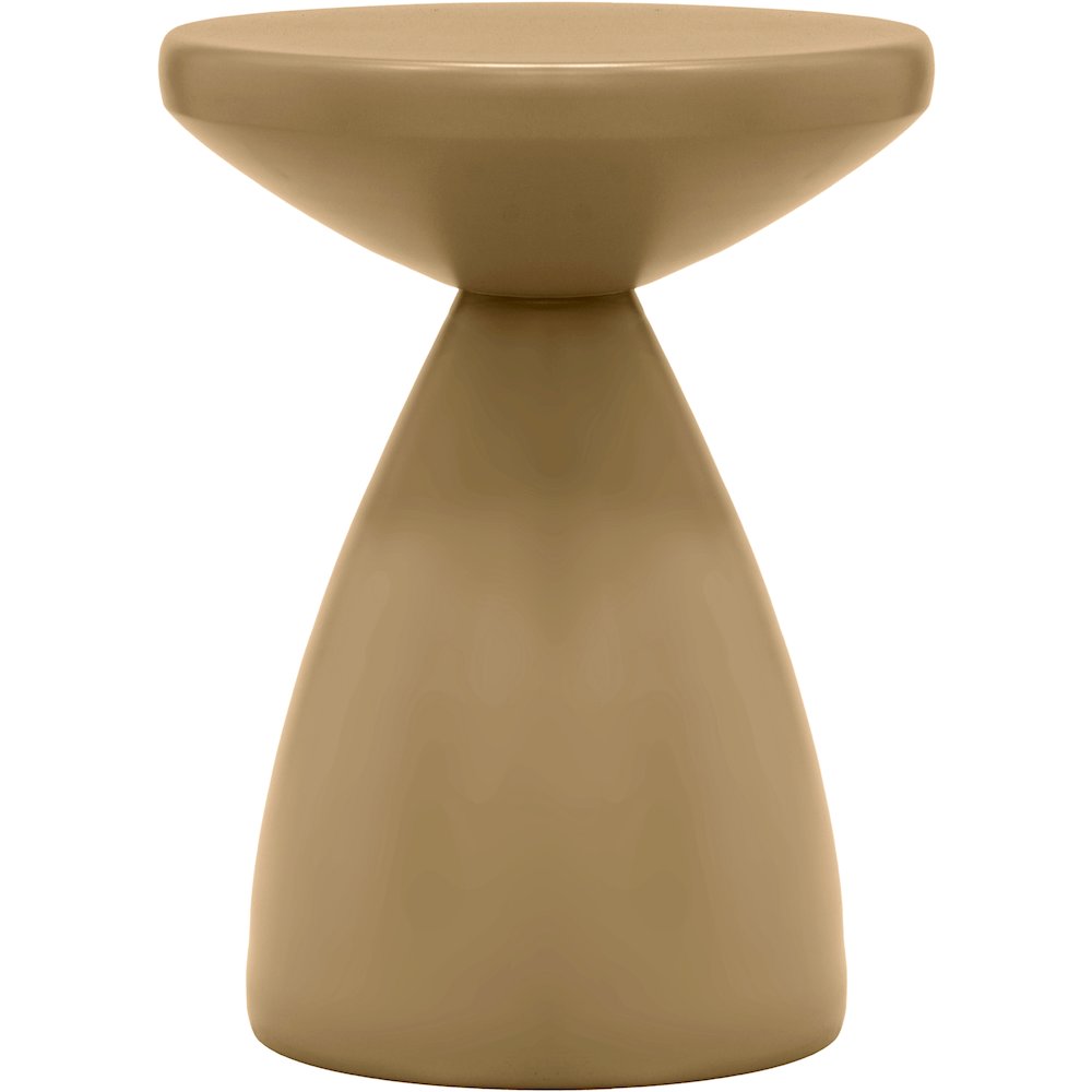 Anika Brown Iron End Table