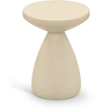 Anika Cream Iron End Table