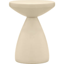 Anika Cream Iron End Table