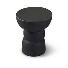 Collins Black Aluminum End Table