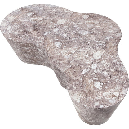 Monza Brown Marble Finish Concrete Coffee Table