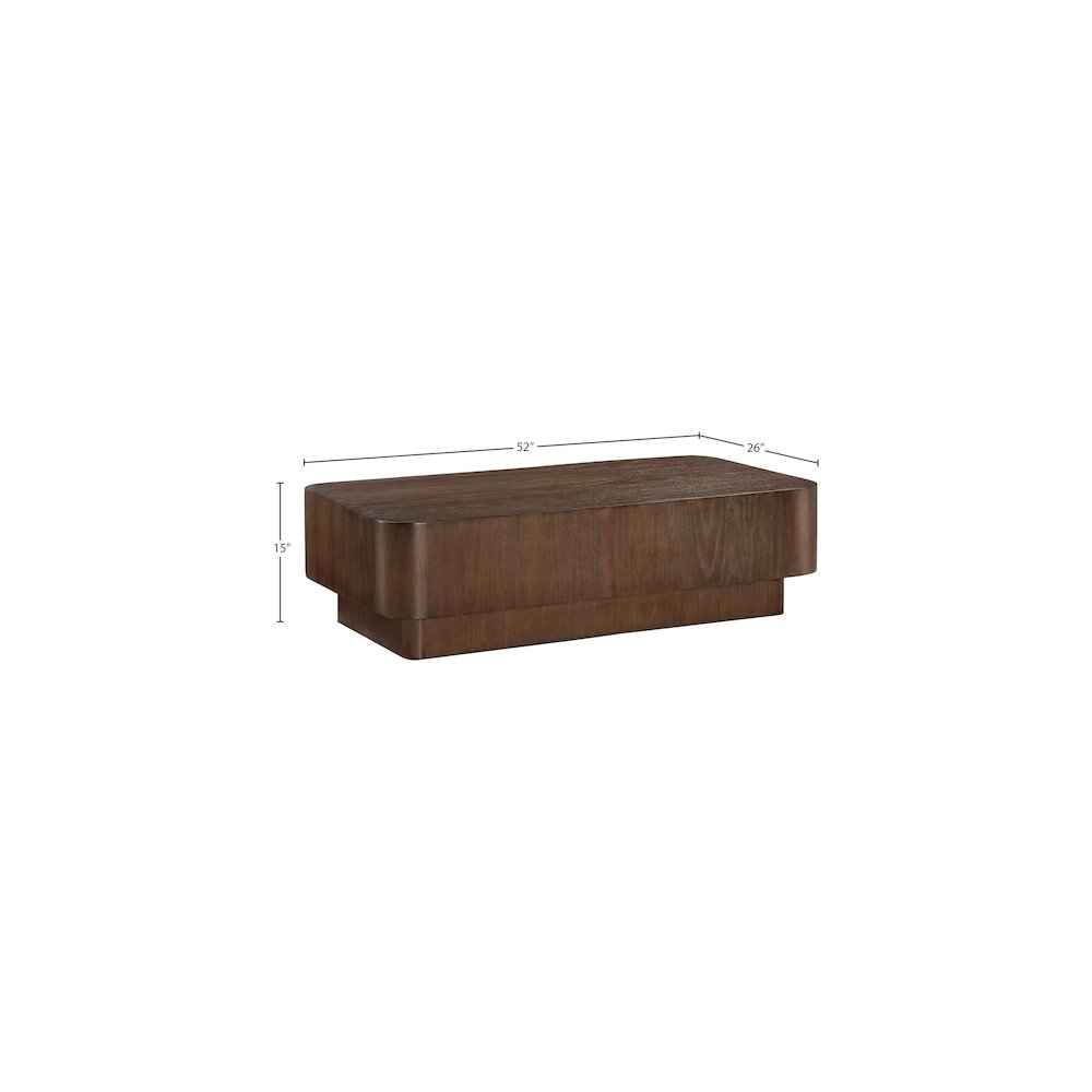Oakmont Brown Coffee Table