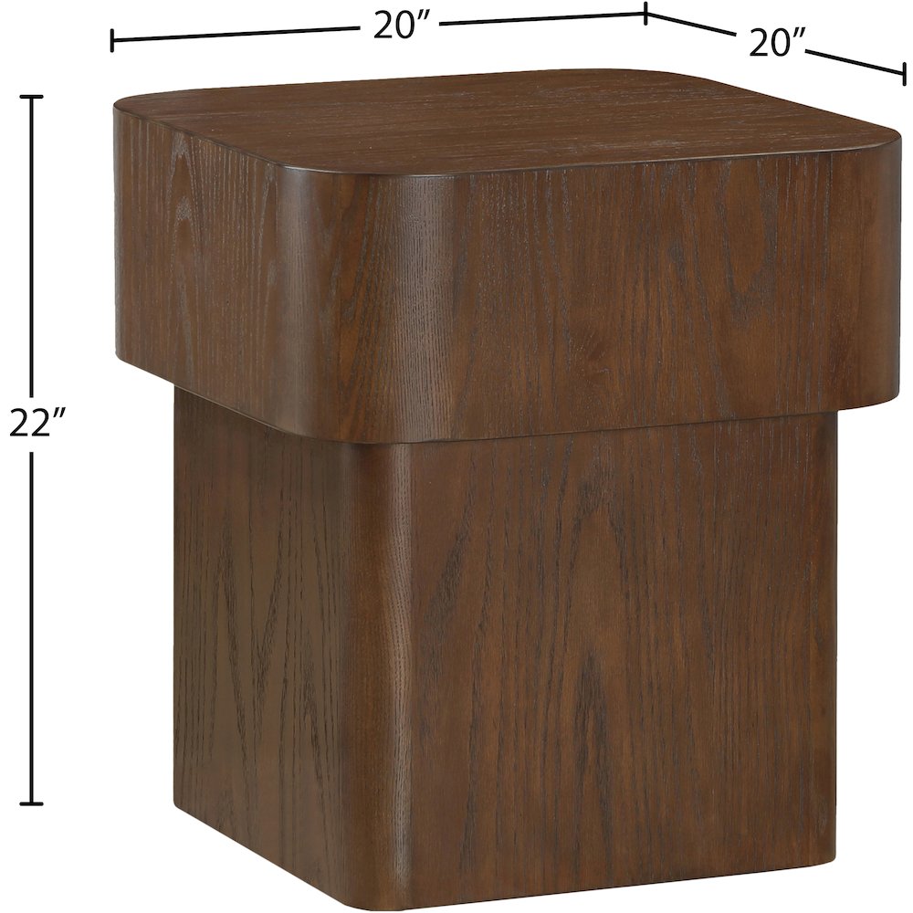 Oakmont Brown End Table